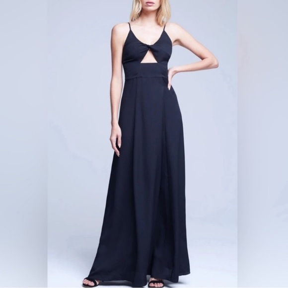 L’agence Porter Dress in Black - Picture 1 of 10
